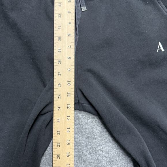 Armani Exchange Joggers Mens Small* Black Drawstring Sweatpants Track Pockets - Picture 6 of 7